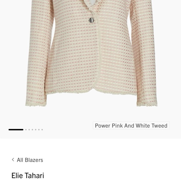 NEW Elie Tahari Tweed Blazer - Picture 2 of 10